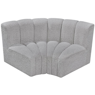 Ivanildo Upholstered Curved Sectional Reversible