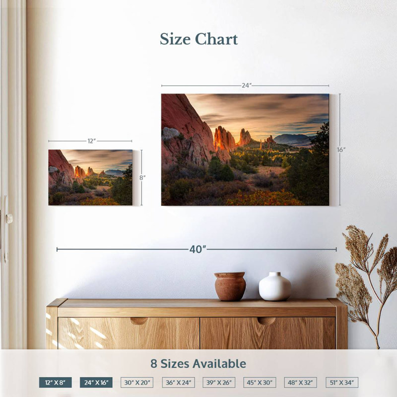 Ravi Garden of the Gods Park, H 16 po x l 24 po
