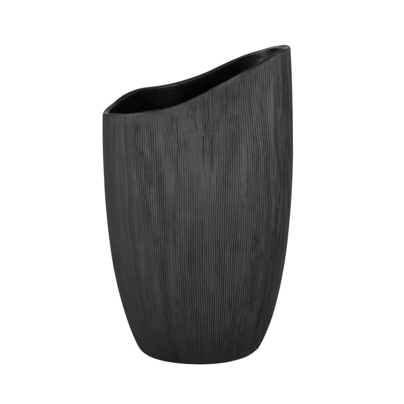 Vase Pashko - Noir, Noir