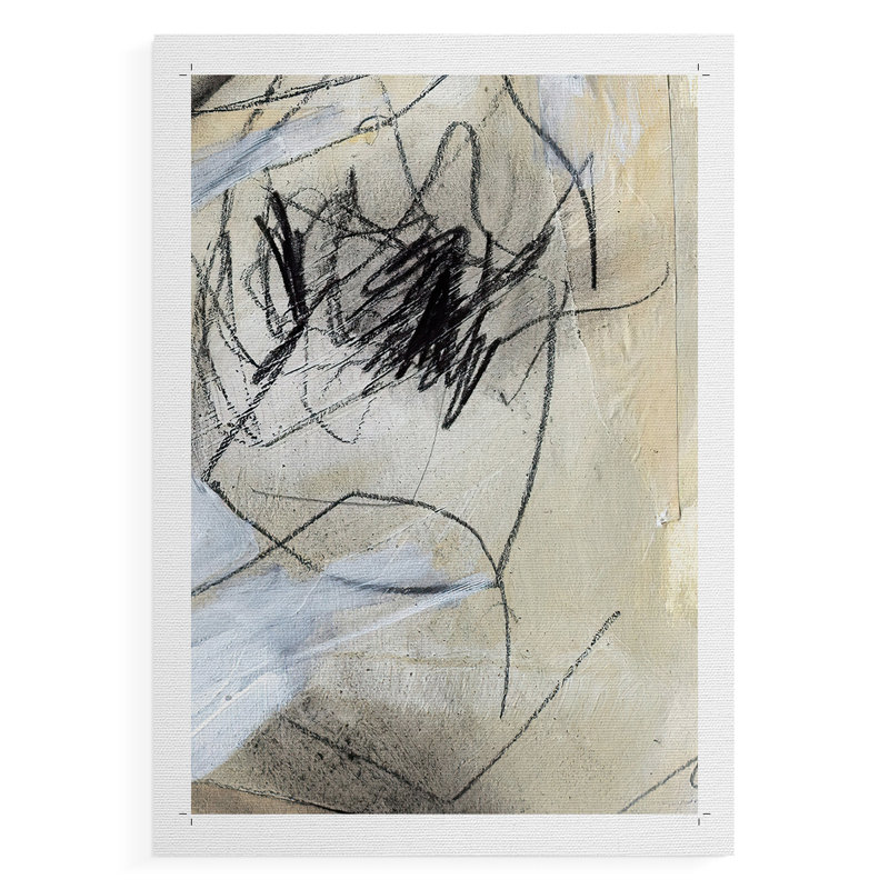 MaskedNotesVII - Impression sur toile seulement - NON CADRE