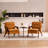 Mid Century Modern Upholstered Chenille Solid Wood Accent Armchair-1904025301