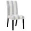 Draper Beige Upholstered Dining Side Chair(Only Dining Chairs)