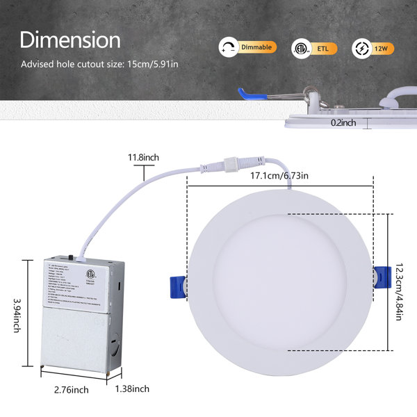 Dimensions du produit