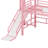 Metal House Loft Bed With Slide,Stairs And Storage Shelves-1384695409