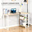 Cublington L-Shaped Metal Base Executive Desk
