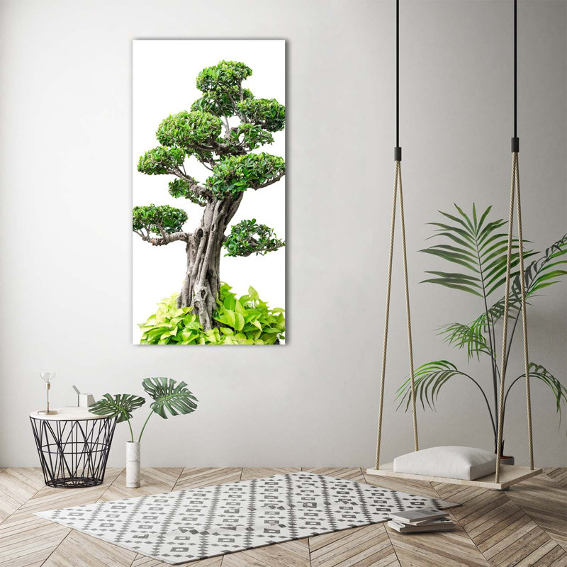 Bonsai Tree 1 Piece Wrapped Canvas Wall Art