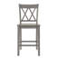 Tabouret de bar et de comptoir en bois massif Fortville-1065079235-1013470723