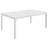 Jabel Rectangular Faux Marble Top Dining Table