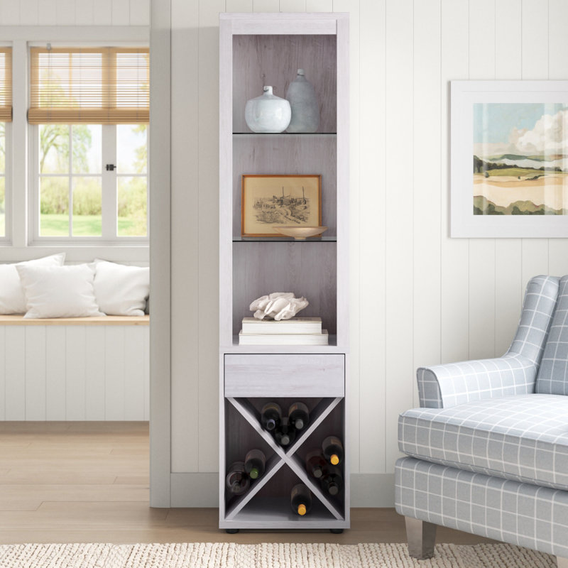 Timothy 73.5''H LED Light Bookcase