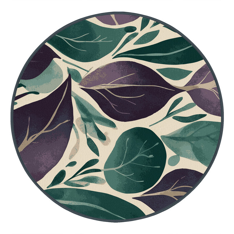 Celestial Sprouts Rug, Round 3'