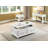 Emmett Rectangular Coffee Table with Storage in White Washed