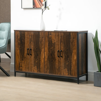 Industrial Sideboard Buffet Cabinet With Doors by 17 Stories