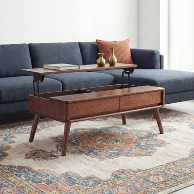 Solid Lifting Coffee Table by Corrigan Studio