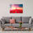 Elegant Decorative Tempered Glass Painting, 19.7 x 27.6 Inches | 100% Tempered Glass, Thickness: 0.16 Inches | Perfect for Home Decor, Living Room, and Office | Stunning Art Piece with Modern Aesthetic