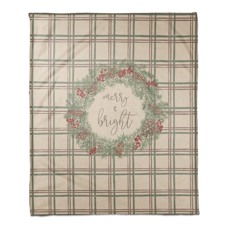  Jeté polaire Merry and Bright