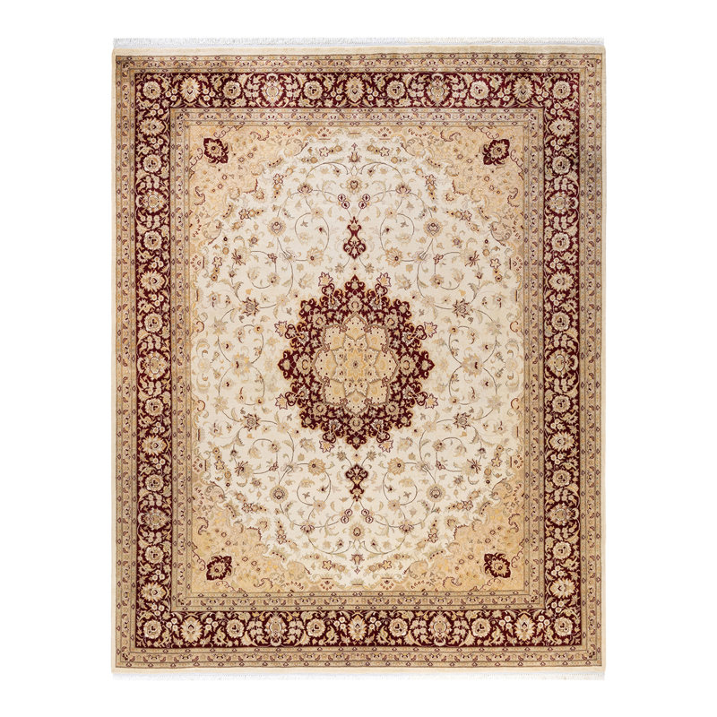 Classic One-of-a-Kind 8' 0" X 10' 1" Hand Knotted Area Rug