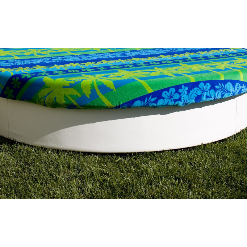 SunPad Outdoor Topper Cover, Chill White
