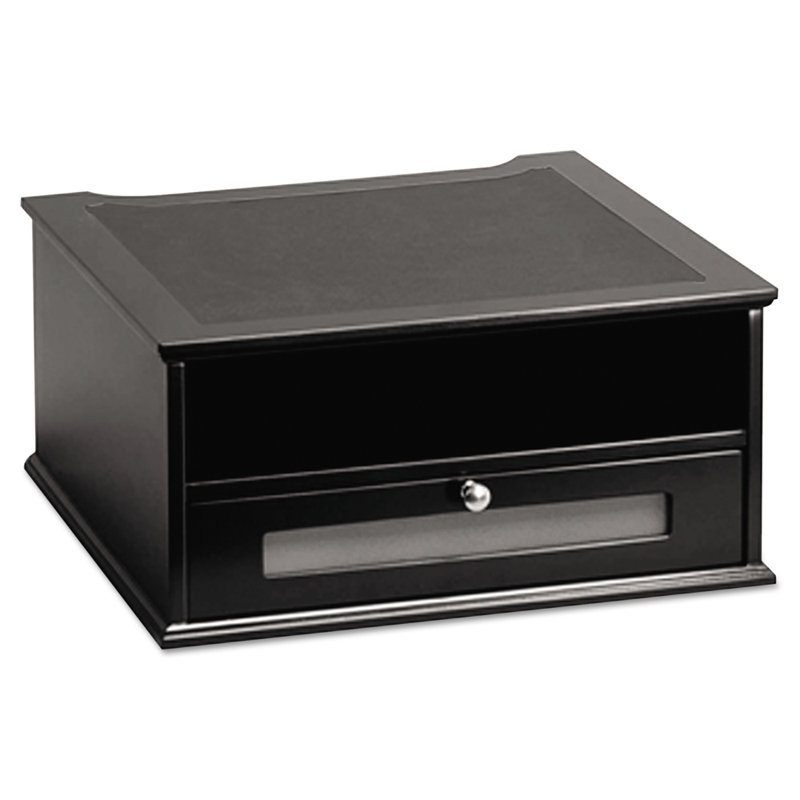 Midnight Black Victor Single Screen Desktop Mount