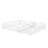 Twin XL Over Queen Floor Bunk Bed With Ladder & Guardrails-90619153