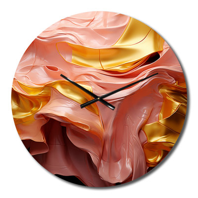 Horloge murale Sudden Joy Mystical Abstraction