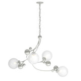 Sprig 4 - Light Unique/Statement Geometric Chandelier