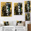 Transcendant un potrait féminin III - art mural moderne, salon-68490648-68490649