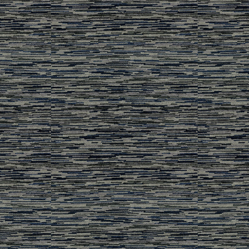 Tissu jacquard Abbeyshea Resolve, Bleu acier