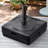 Winon 70 Lb. Plastic Free Standing Umbrella Base with Unique Both Sides Design