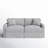 Hartig 84'' Slipcovered Sofa-496818039