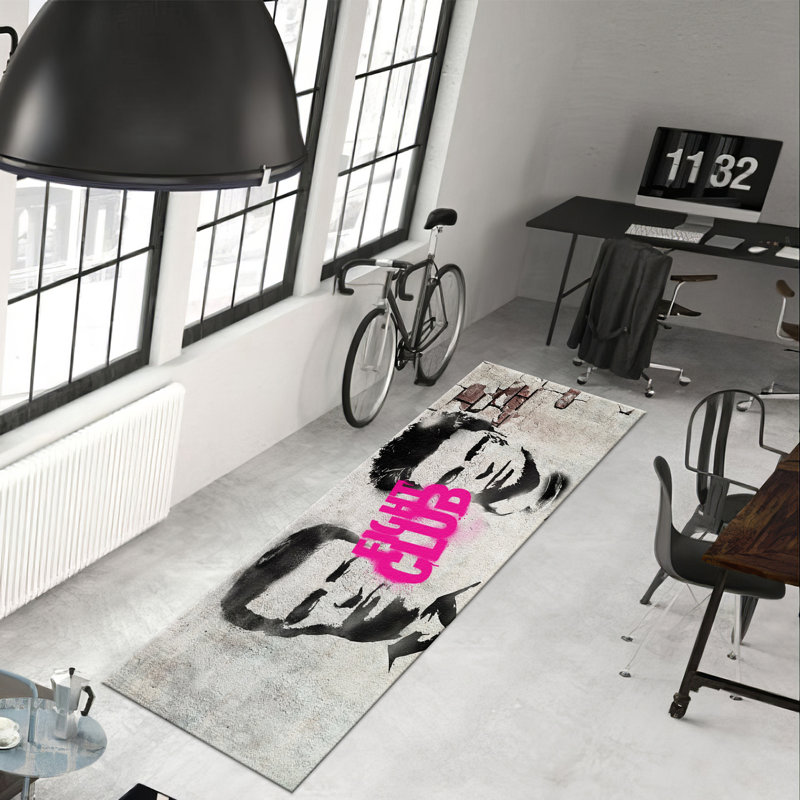 Exquisite Floral Pattern With Pile Soft Printed Rug Offering Elegant Style for Home Decor, Runner 2'8" x 6'7"
