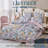  800TC 100% Egyptian Cotton Duvet Cover Set，3pcs Garden Flower Print Shabby Chic Bedding Set, Aesthetic Botanical Pattern for Bedroom Guest Room Student Dorm All Seasons-128868468