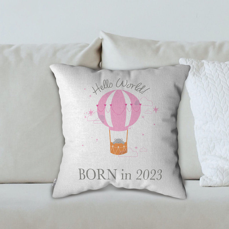 White Square Throw Pillow Cover