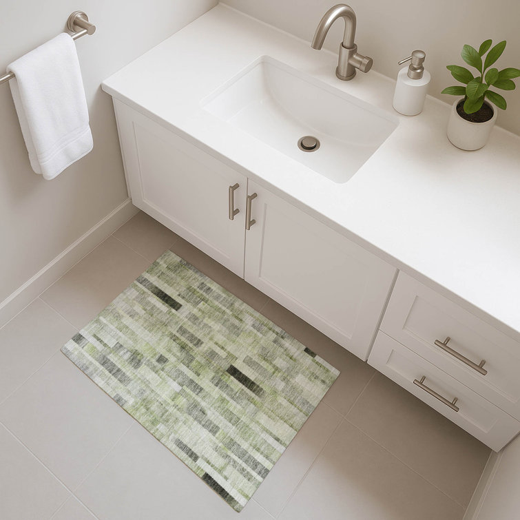 Premium Machine Washable Marasco AMF1630 Stripes Rug