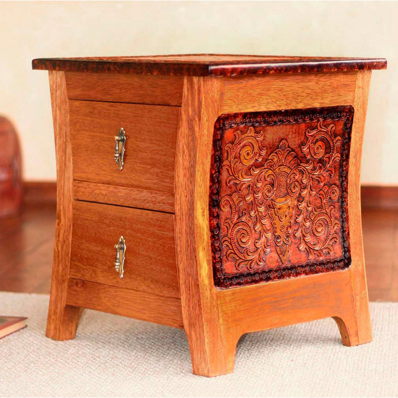 Table de chevet 2 tiroirs Mylee