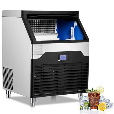 Zstar 260 Lb. Daily Production Cube Ice Freestanding Ice Maker