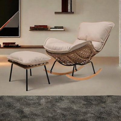Chaise berçante Casual Light Luxury Home