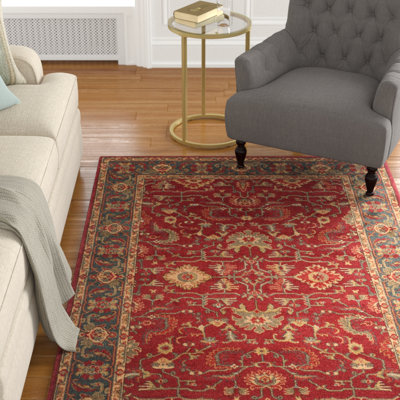 Pennypacker Red/Navy Area Rug