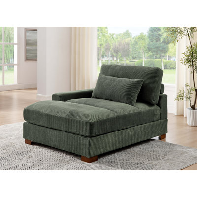 Chaise longue rembourrée Ariee