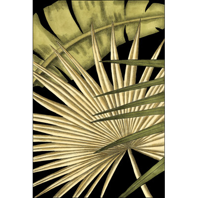 Feuilles tropicales rustiques I