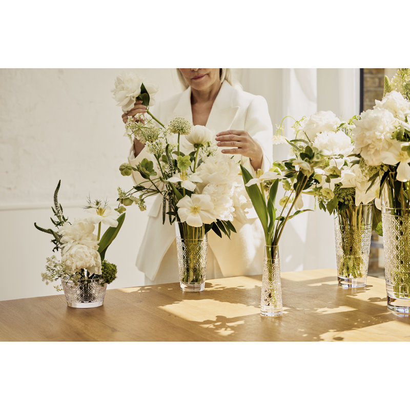 Waterford Opulence Vase 14in, 8.03" H x 4.02" W x 4.02" D