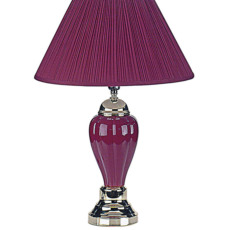 Urn-Shaped Ceramic Table Lamp