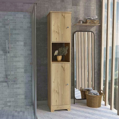 Linen Cabinet Albany, Four Interior Shelves