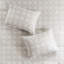 Literie 6 pièces - Coton réversible avec broderie-120264946