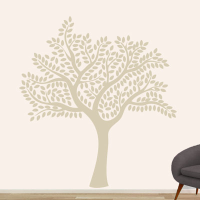 Décalcomanie murale arbre d’ombre