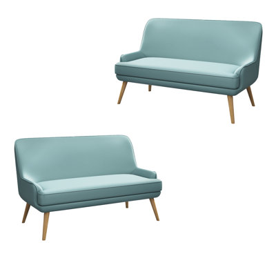 Faux Leather Upholstered Bench