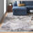 Prichard Abstract Gray/Gold Area Rug-463517549