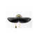 The Tail Will Follow 1 - Light Flush Mounted Sconce