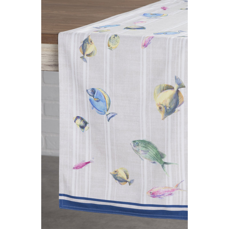 100% Cotton Table Runner, 72" L x 14.5" W