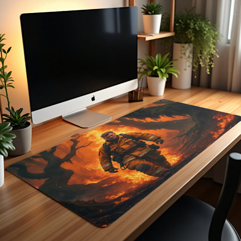 Polyester Desk Pad, 23.6x13.8