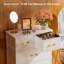 Commode 6 tiroirs pour commode de chambre blanche